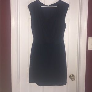 Gap navy dress with elastic waistband