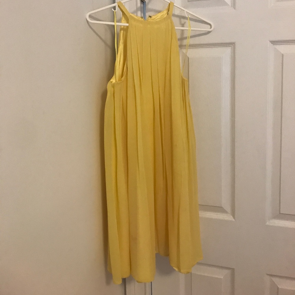 Express Chiffon High Neck Dress
