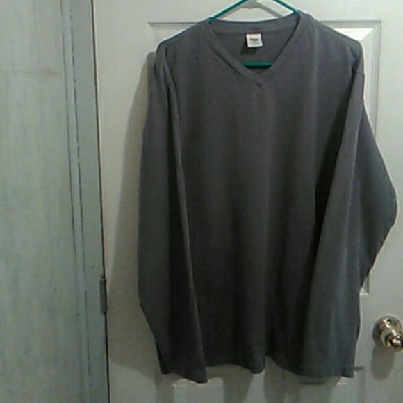 Old Navy , olive green , long sleeve shirt - Picture 2 of 3