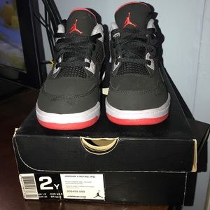 NIB Kids Jordan 4 “Cements”