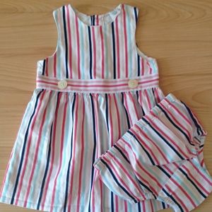 NWOT Baby Gap 6-12 mo Nautical Dress Diaper Cover
