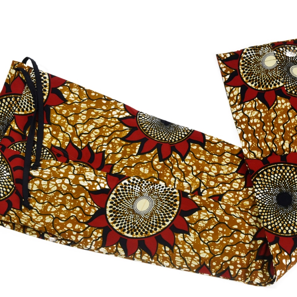 African Print Patterned Long Pants For Women