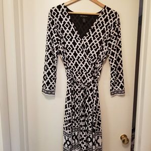INC wrap dress