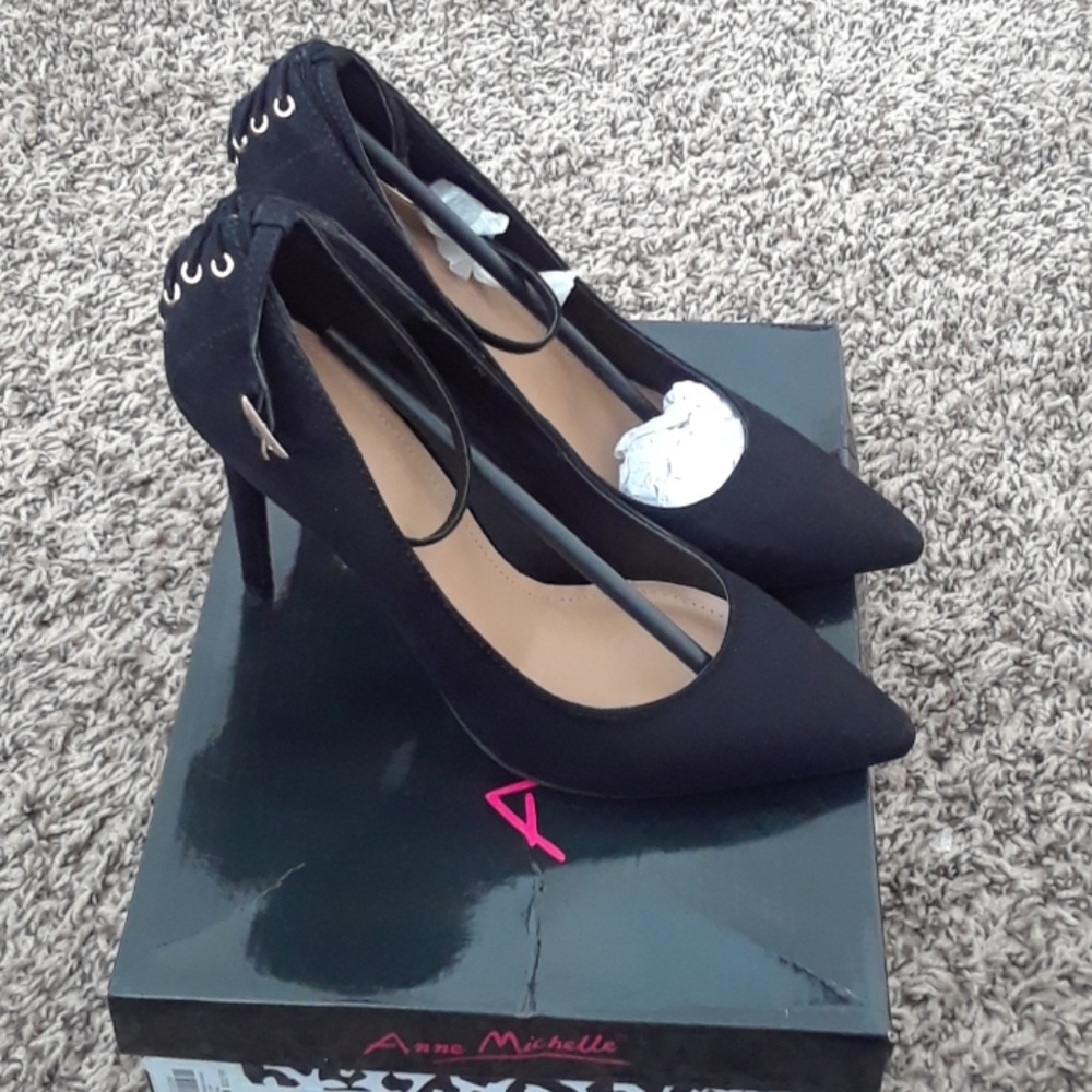 Black heels