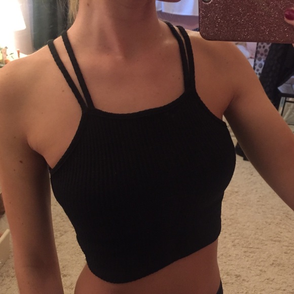 Charlotte Russe Tops - 🌟 Charlotte Russe Black Crop Top