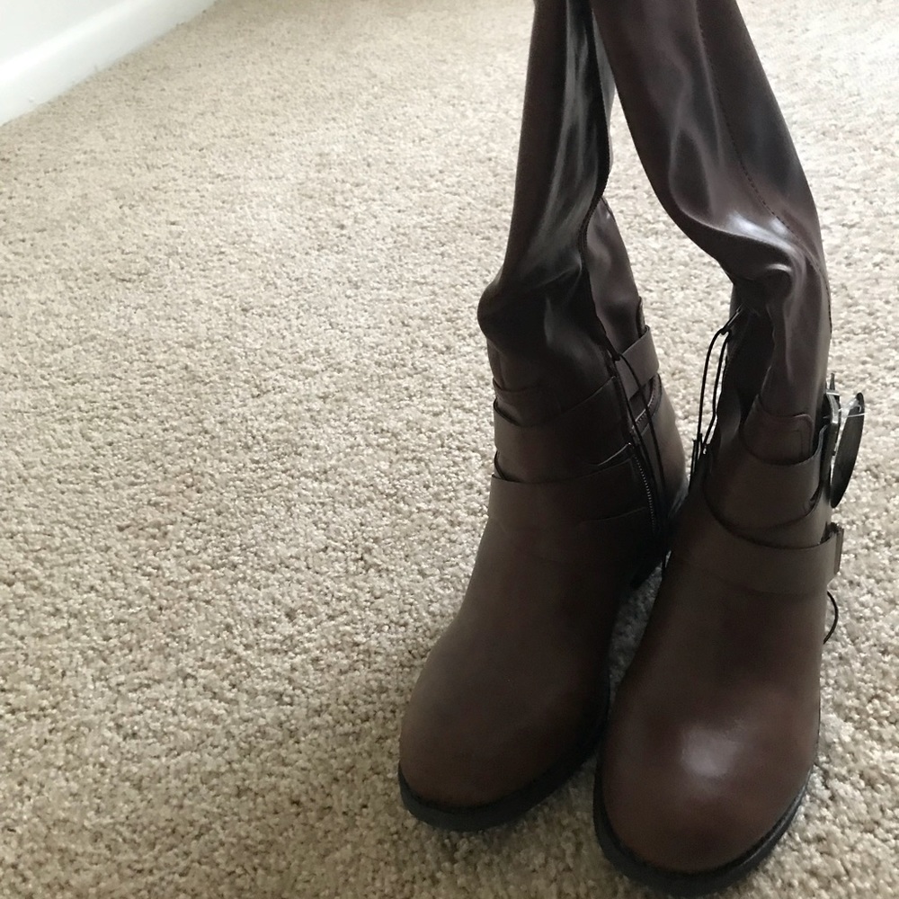 Brown boots