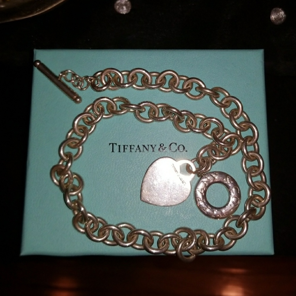 Tiffany & Co. Heart Tag Toggle Necklace