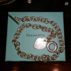 Tiffany & Co. Heart Tag Toggle Necklace