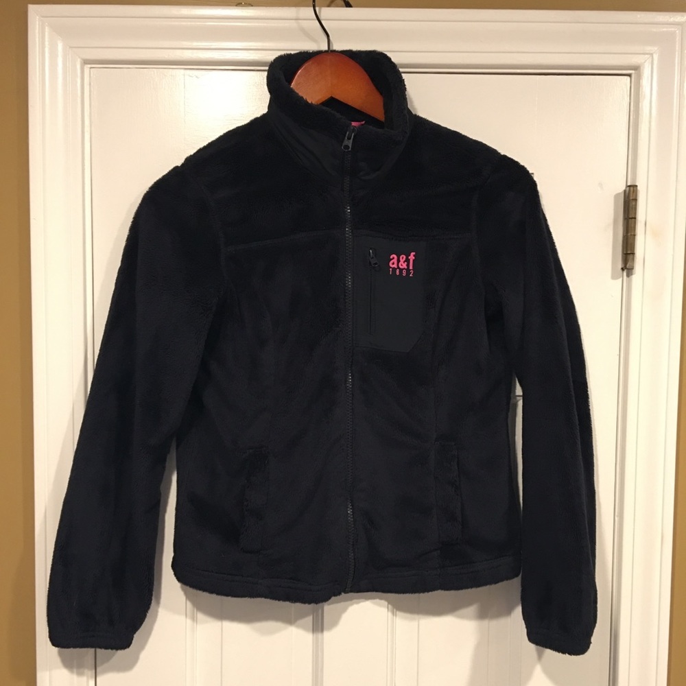 Girls Abercrombie Fleece Zip Jacket