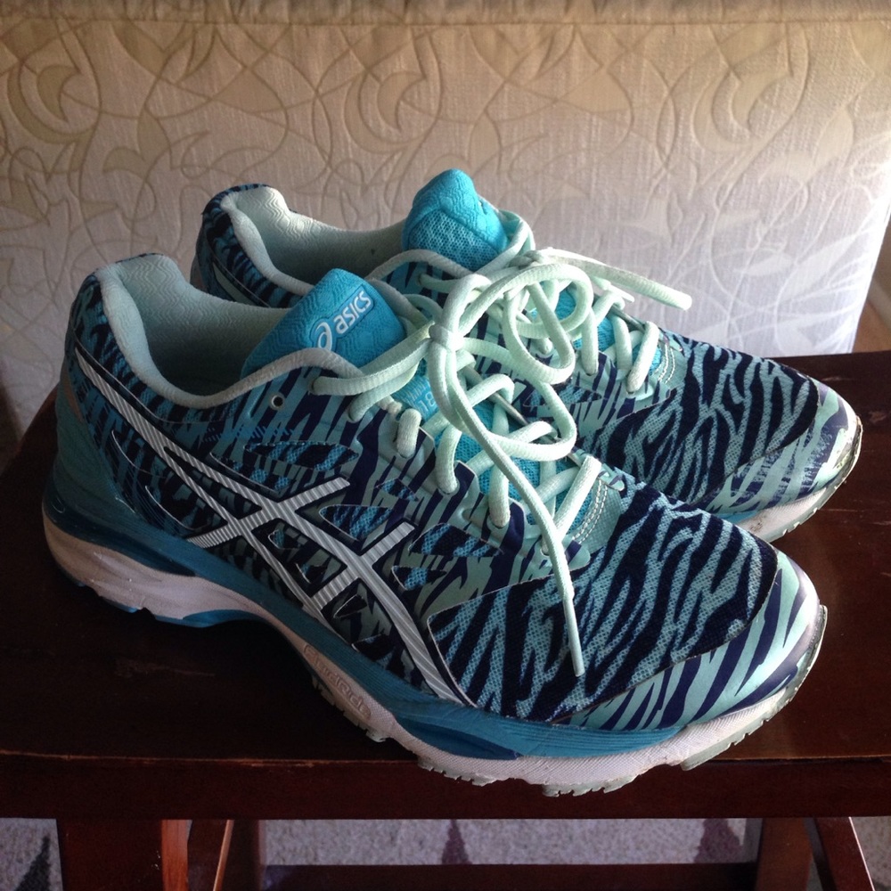 Zebra Fluid Ride Asics