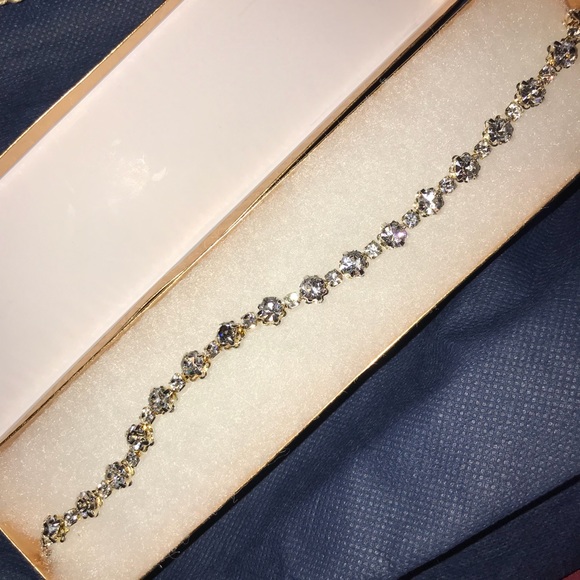 Gold and Silver plated wedding headband main image 4