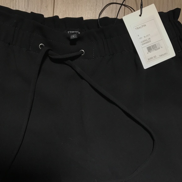 Theory "Tralpin" pant w/ drawstring waist. NWT - Picture 2 of 4