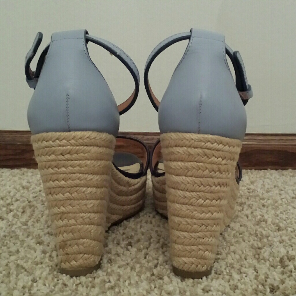 Coach Glinda Espadrille Wedge Ankle Strap Pump - Picture 3 of 4