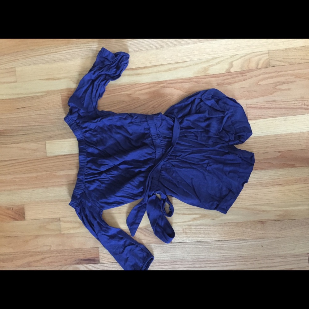 Off the shoulder Romper