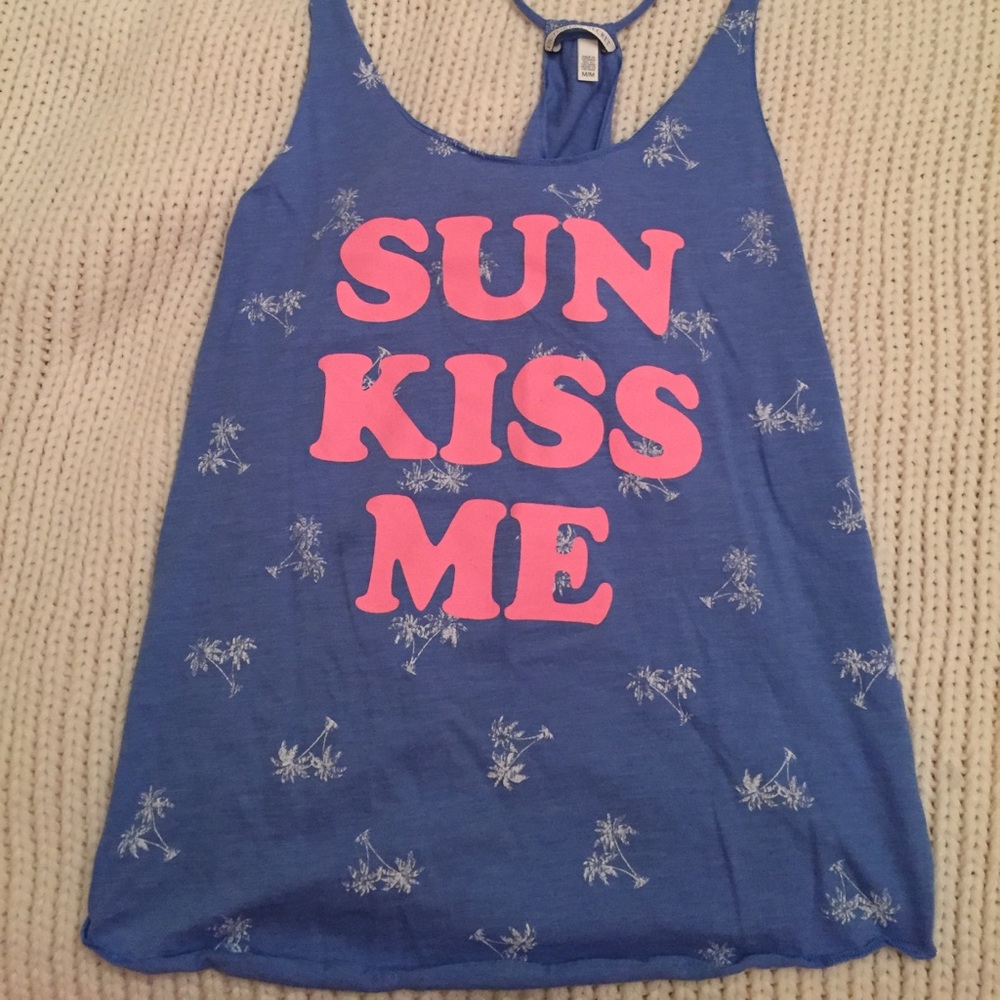 “Sun Kiss Me” tank