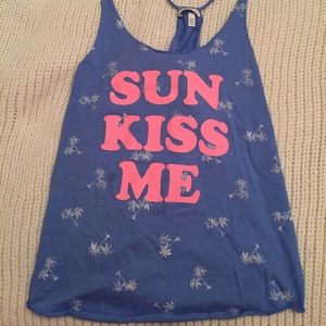 “Sun Kiss Me” tank