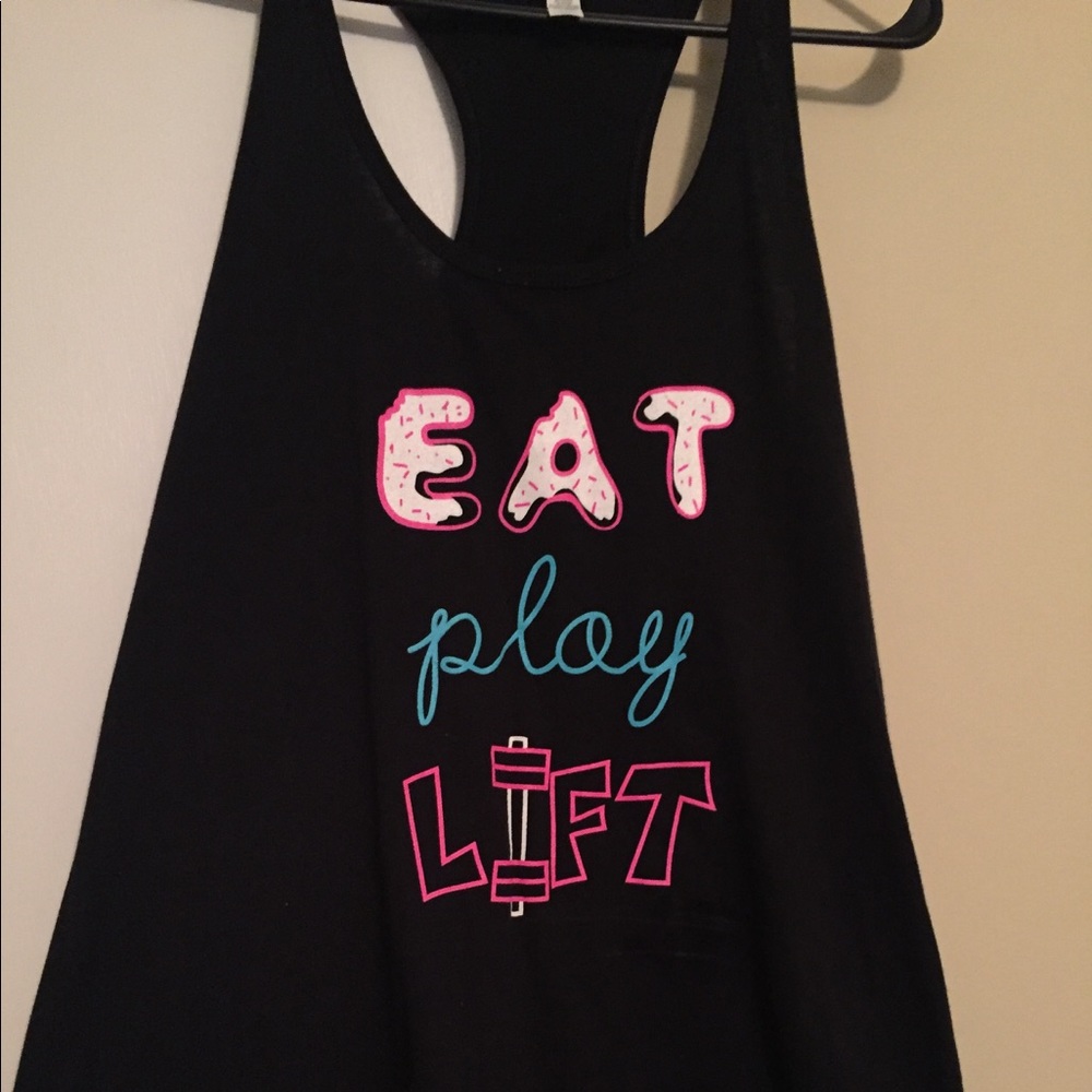 Eat, Play, Lift Workout Tank