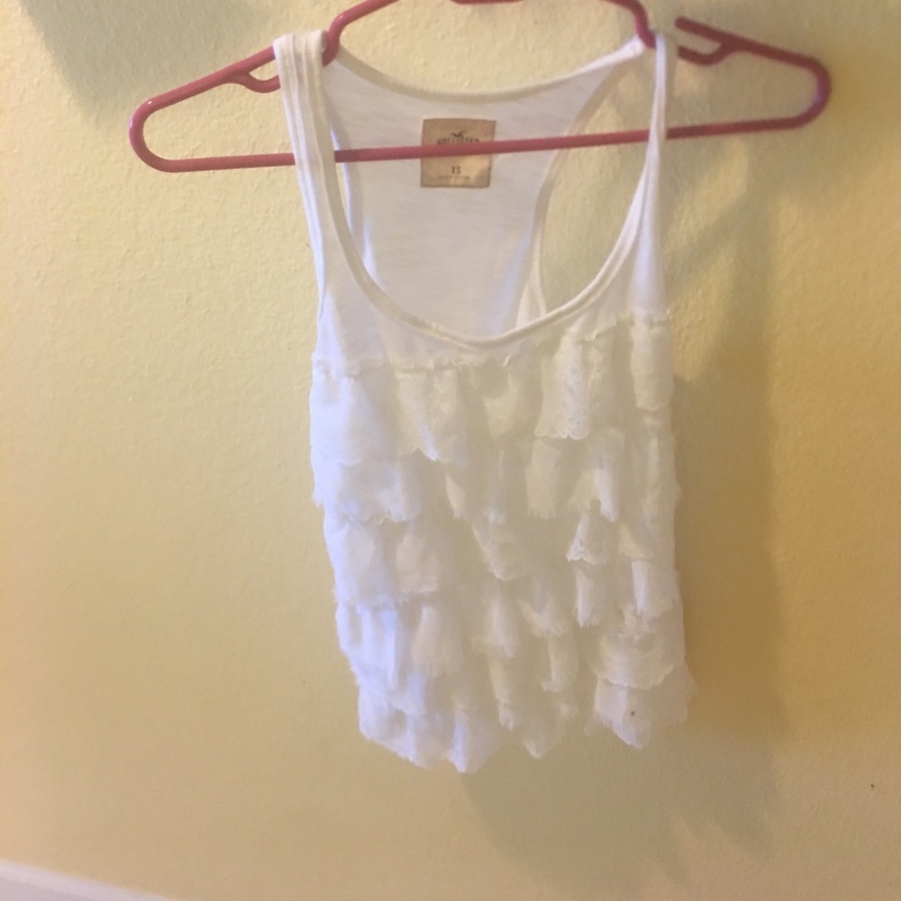 Hollister white top