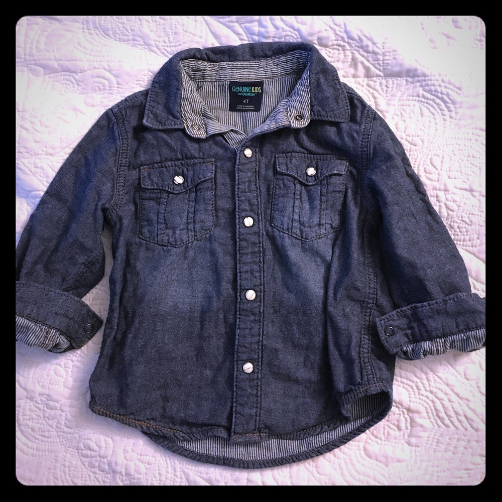 Osh Kosh jean shirt