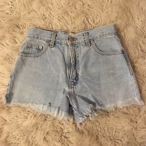 Vintage London Jean denim shorts
