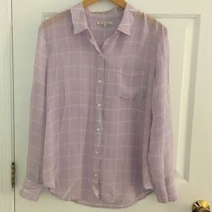 Madewell Broadway & Broome Silk Top