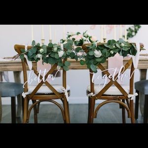 “Better Together” Wedding Seat Signs