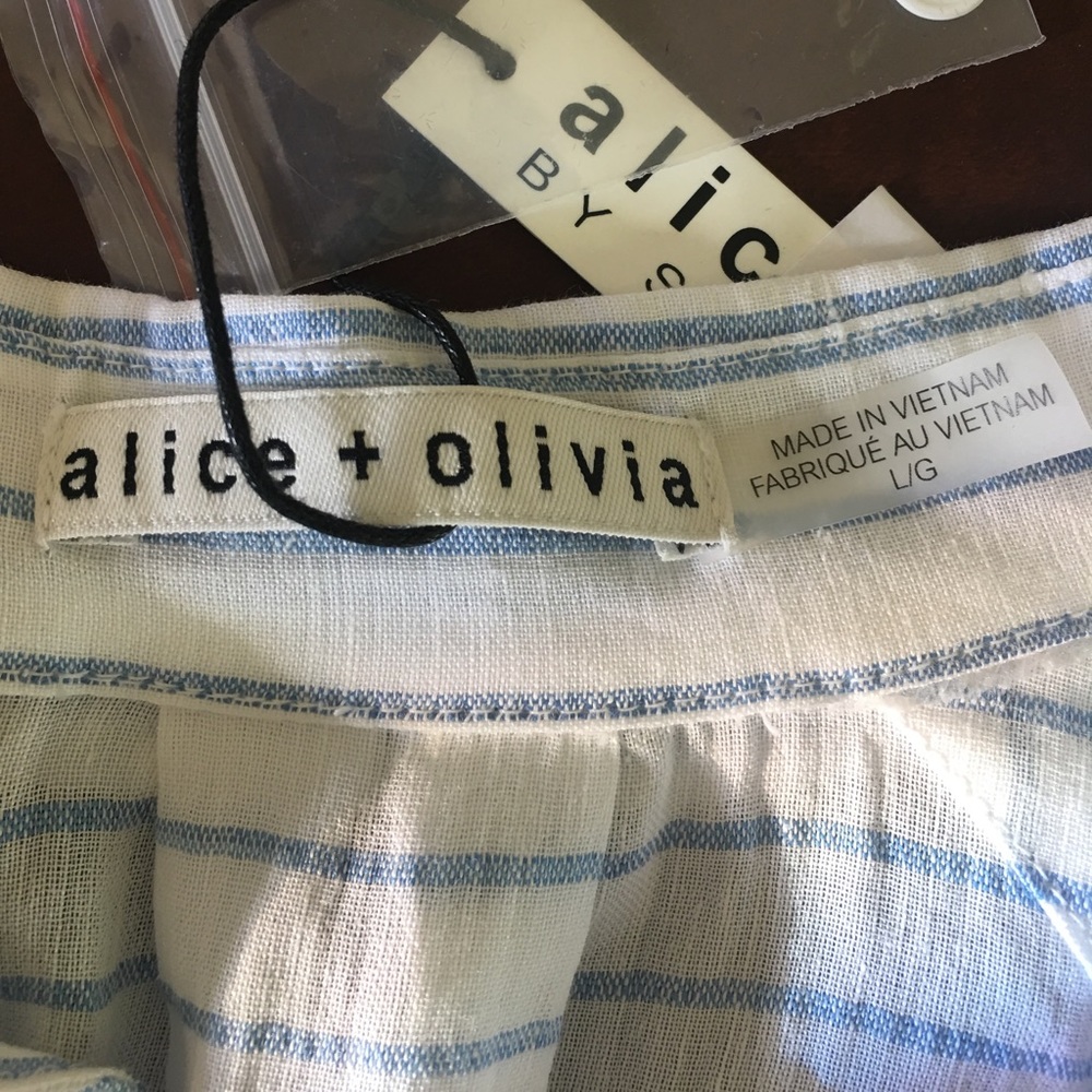 Alice + Olivia Otis Roll Cuff Tunic - Picture 6 of 8