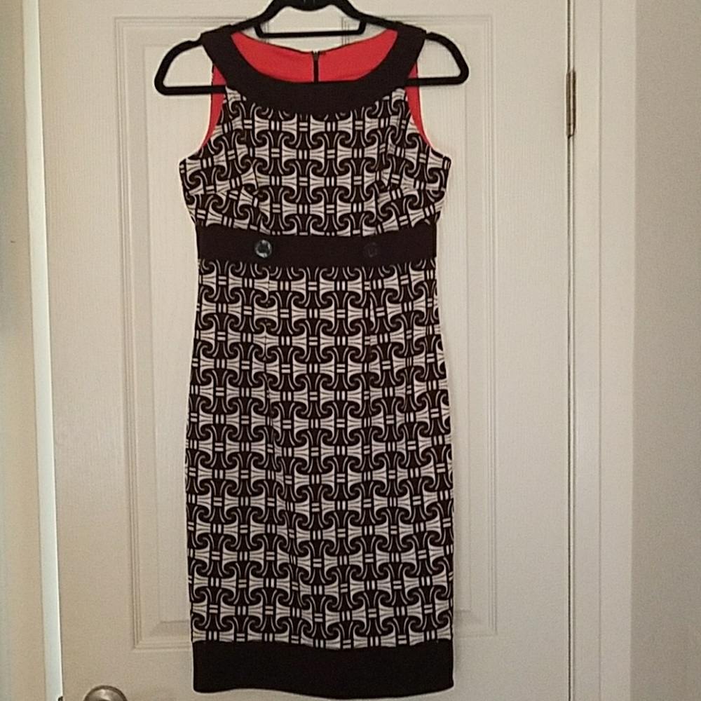 Geometric print modern times dress size 4
