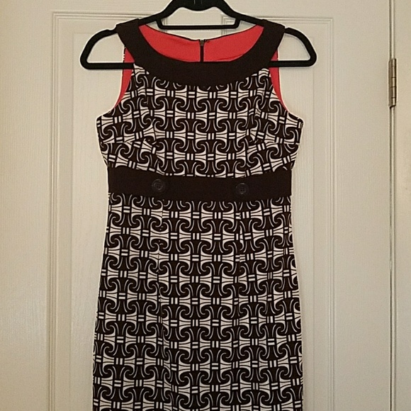Geometric print modern times dress size 4 - Picture 2 of 5
