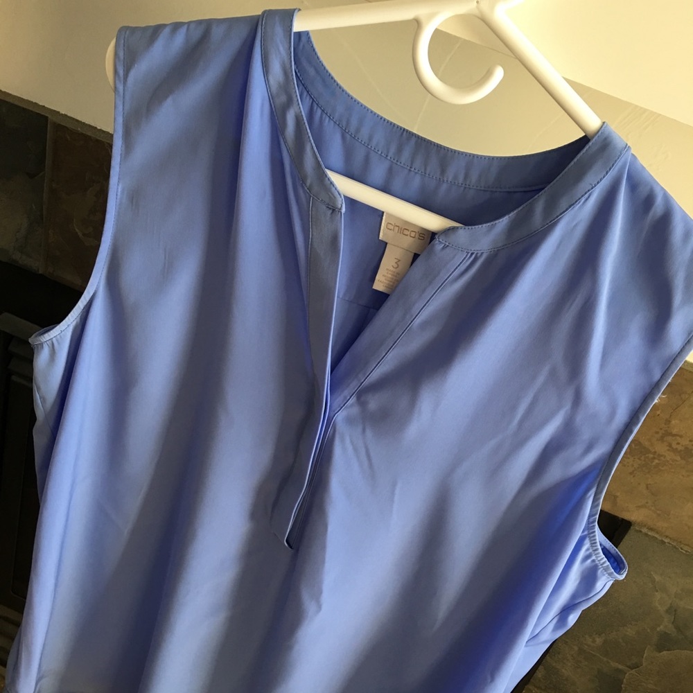 Periwinkle Sleeveless Top