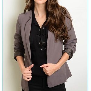 Mocha blazer