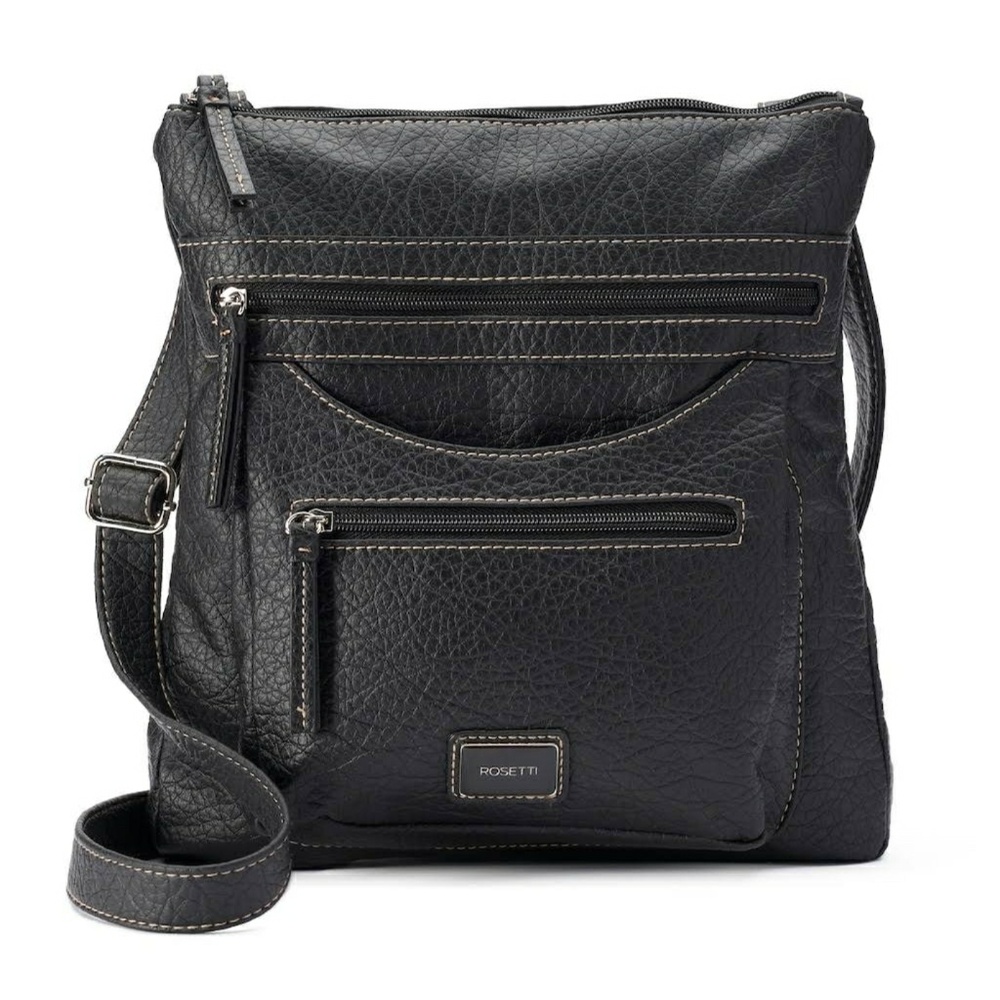 Rosetti Cross Body Black Purse