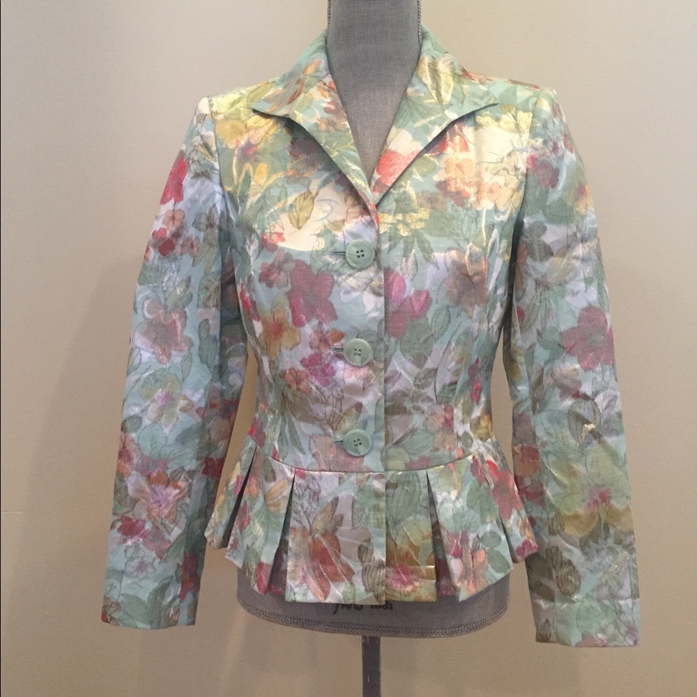 Lafayette 148 brocade jacket