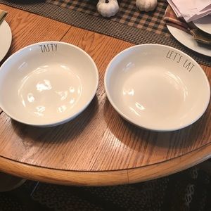 Rae Dunn pasta bowls