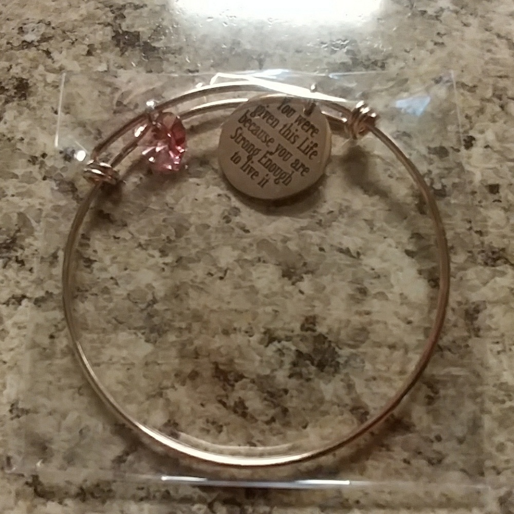 Bangle charm bracelet