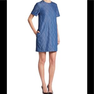 Kate Spade Quilted Chambray Shift Dress