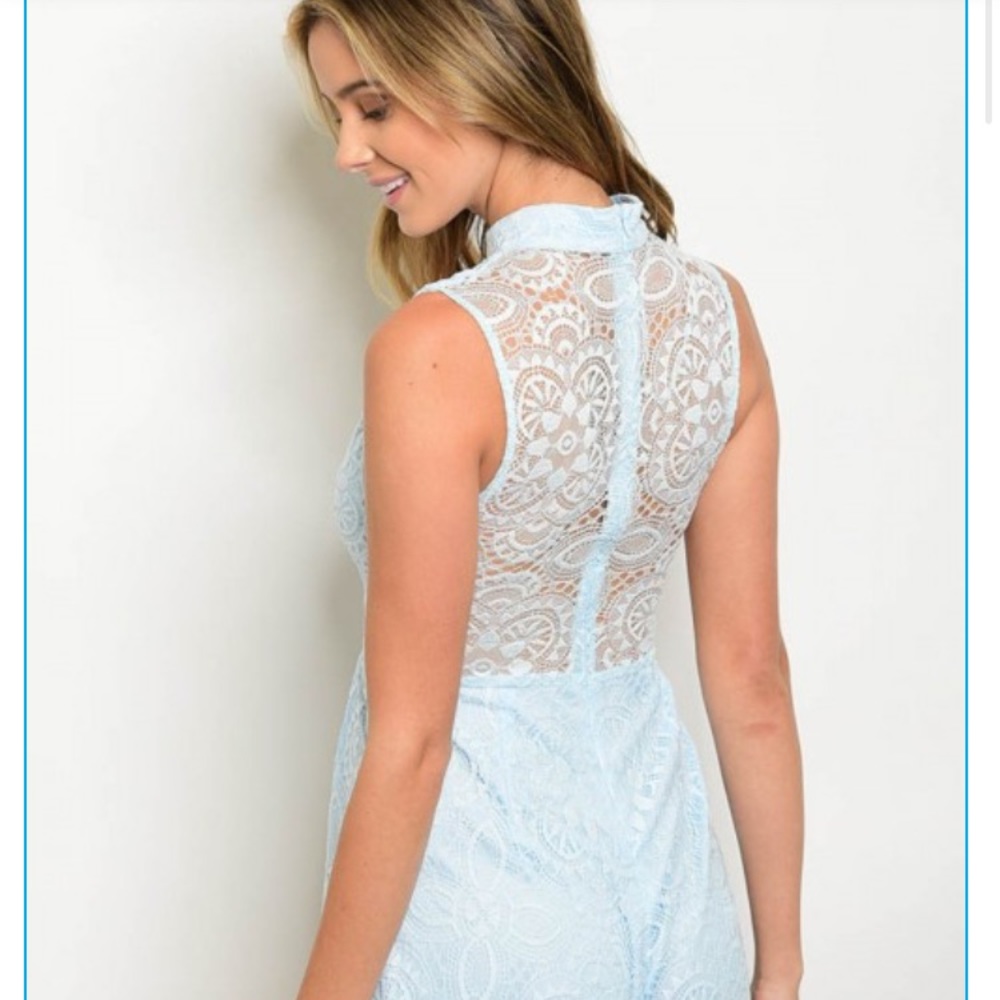 Light blue Romper