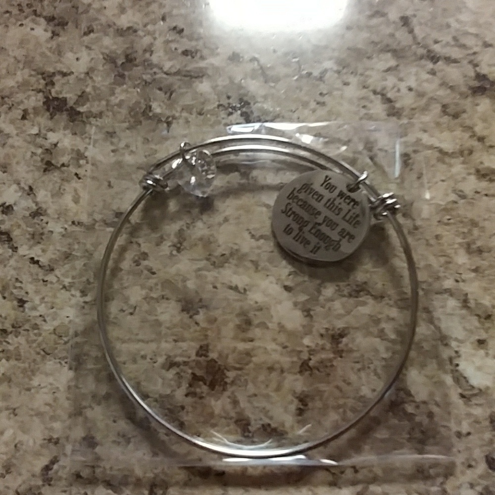 Bangle charm bracelet