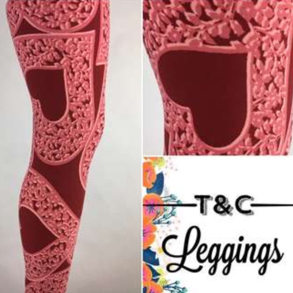 Valentine's LuLaRoe TC Leggings