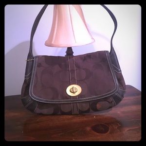 Classic "C" Brown Coach Purse