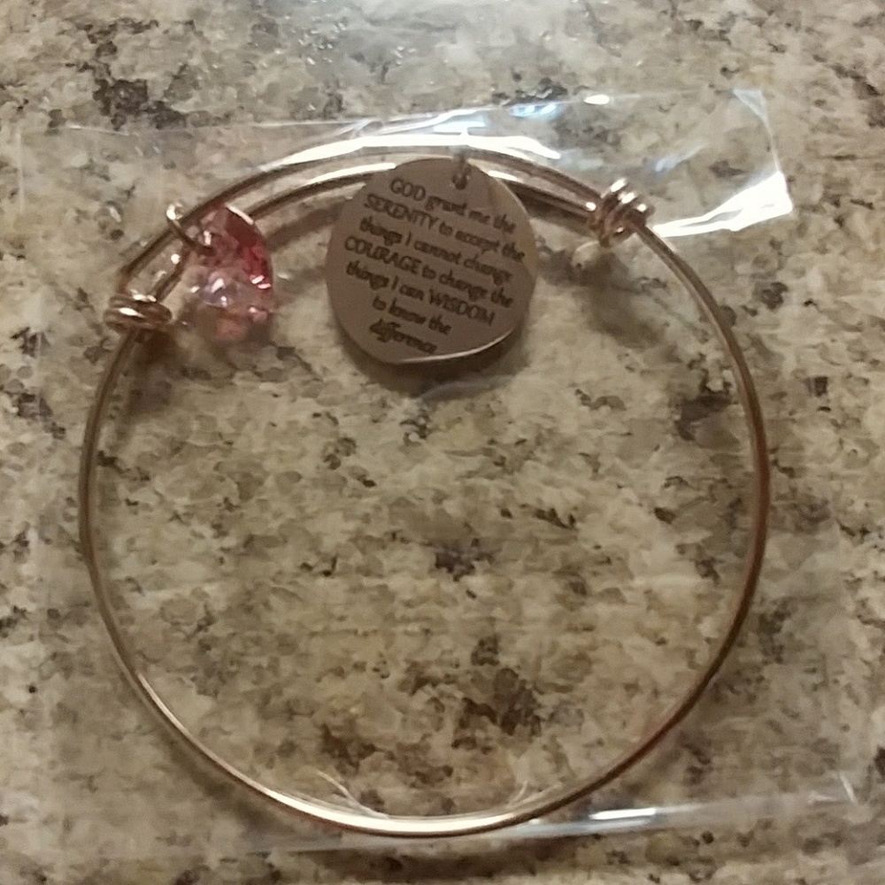 Bangle charm bracelet