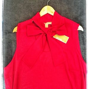 Michael Kors Blouse w/ Neck Tie