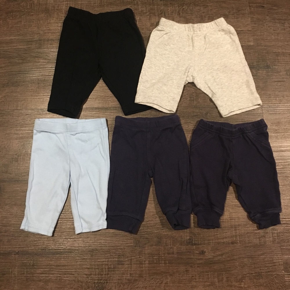 Carter's NB pants and Circo 0-3mo pants BOYS