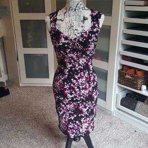 Dark floral dress