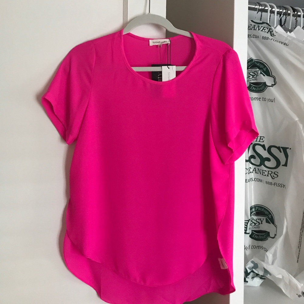Sugar and Lips fuchsia top (tags still on!)