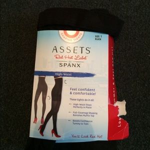 Black Assets Spanx Tights