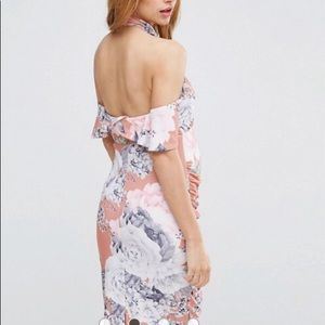 ASOS floral maternity dress