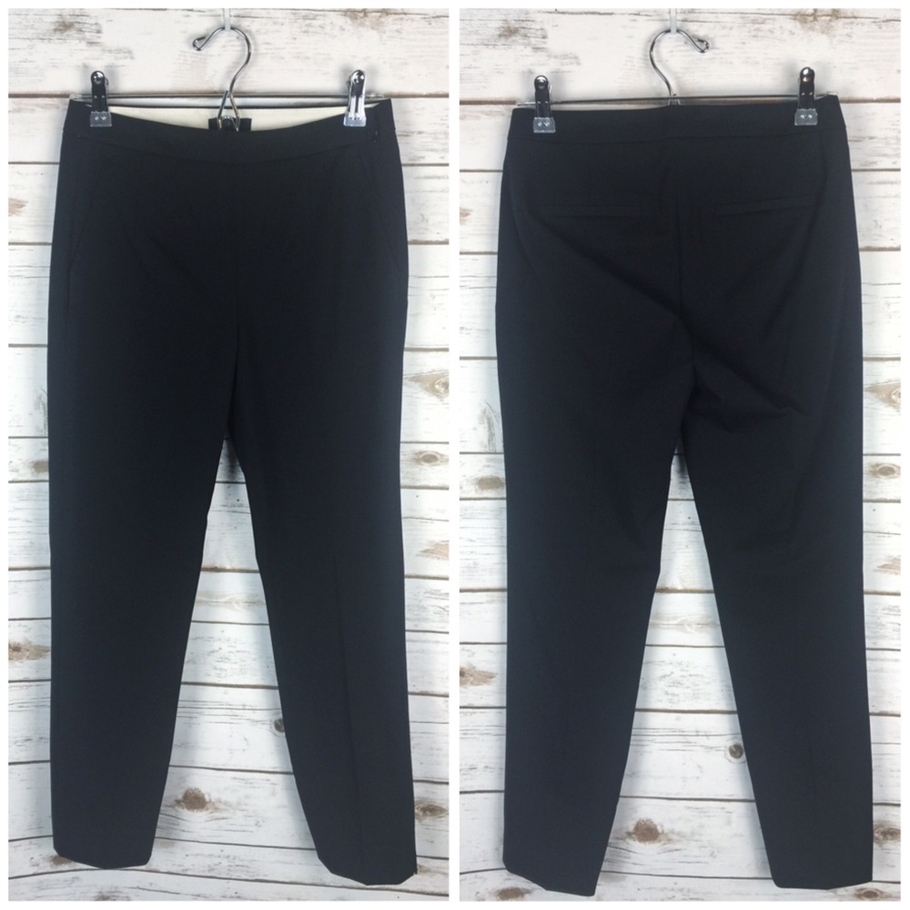 SOLD 💙 j. crew // black martie skinny crop pants - Picture 2 of 5