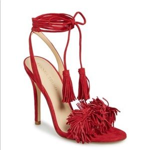 Ivanka Trump 'Hettie' Fringe & Tassel Sandal