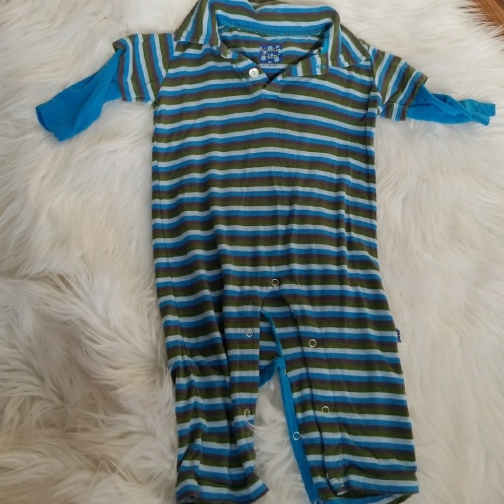 0-3 M Kickee Bodysuit